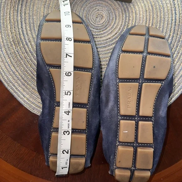 Blue Prada Loafers EU 39 - Picture 10 of 15